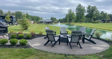 Classic Premium Lot Lot 21         for rent Motorcoach Resort Lake Erie Shores