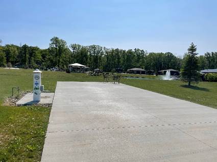 Classic Lot Lot 38         for rent Motorcoach Resort Lake Erie Shores